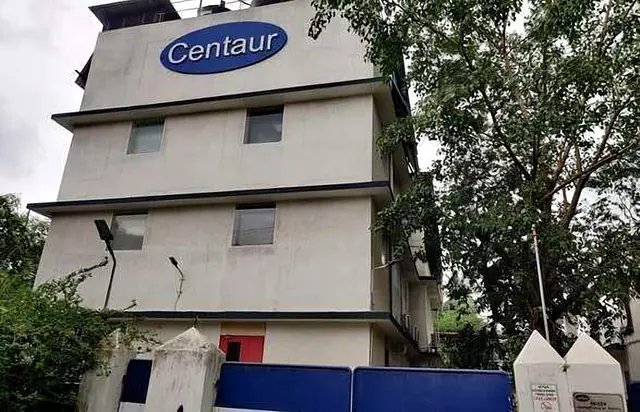 Centaur building among trees